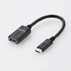 ELECOM@MPA-AFCM01NBK@X}[gtHpUSBP[u/USB3.1/(C-AX)/Fؕi/0.15m/ubN