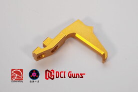 DCI Guns CYMA M870用ストレートトリガーGOLD ゴールド 金色 ショットガン サバゲー サバイバルゲーム エアガン カスタム エアコッキング エアコキ