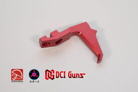 DCI Guns CYMA M870用ストレートトリガーRED 赤 ショットガン サバゲー サバイバルゲーム エアガン カスタム エアコッキング エアコキ