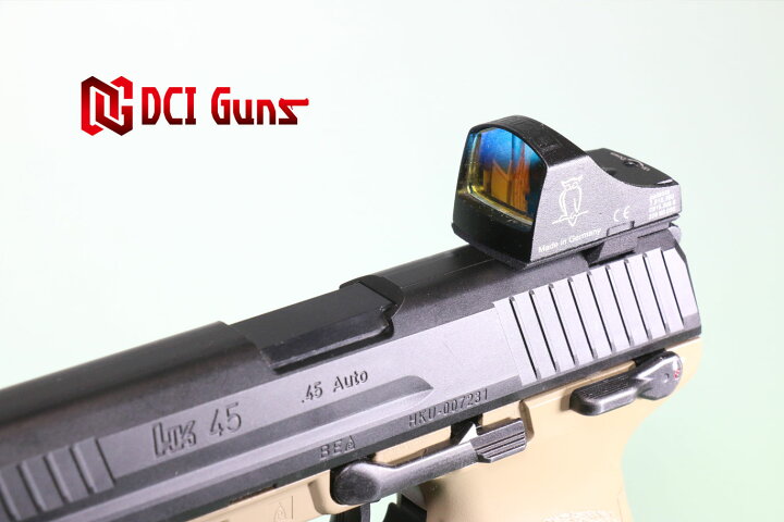 楽天市場】DCI Guns 東京マルイ HK45/45T GBB用ドクターサイトマウント 