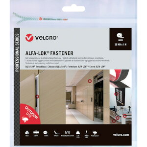 VELCRO ALFA-LOK t@Xi[ 25mm×1m  VELPS20023 FN