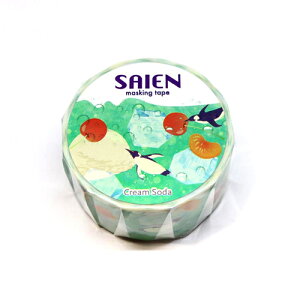 SAIEN 20mm×7m CreamSoda UR-4010 J~C\