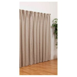 ���n�t���Ռ��J�[�e�� 2���� �x�[�W�� 100×200cm DCM