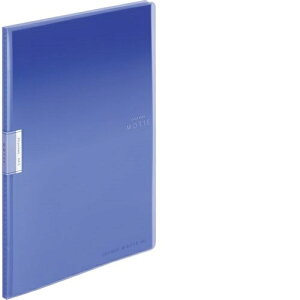 クリヤーブック MOTTE A4 20枚P 青 ラーLM20B コクヨ