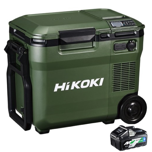 コードレス冷温庫 UL18DC (WMG) フォレストグリーン 電池付き HiKOKI(旧日立工機)：ＤＣＭオンライン