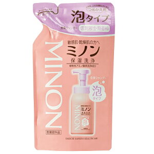 ミノン全身シャンプー泡タイプ詰替 400mL ミノン
