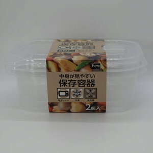 ���g�����₷���ۑ��e�� �p�^ 680ml 2���� DCM