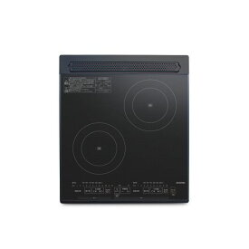 200V 2口 ビルトイン IHクッキングヒーター PIH-D4522-B アイリスオーヤマ 3000W ビルトインタイプ 高火力 ブラック IH IHコンロ コンロ クッキングヒーター IHヒーター 要工事