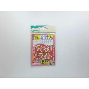 時短ワカサギライト6本 W-6278 1.5号 オーナー針