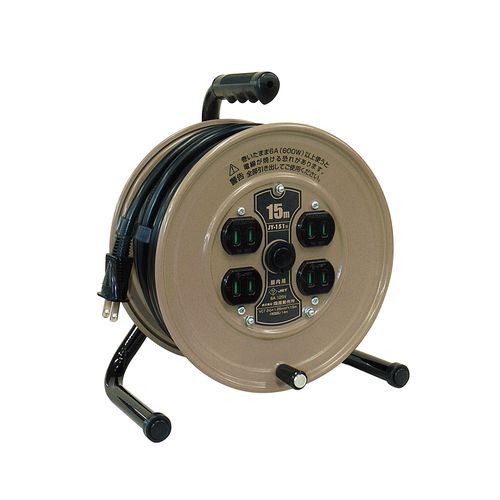 ハタヤ コードリール JY-151|作業工具 コード・ランプ コードリール
