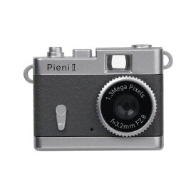 トイカメラPIENI2 DSC-PIENI II GY グレー 51×H20×D36mm Kenko Tokina
