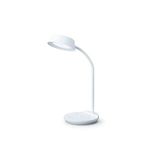 LEDデスクライトQi充電シリーズ 調光・調色 LDL-QFDL-W ホワイト 平置きタイプ アイリスオーヤマ