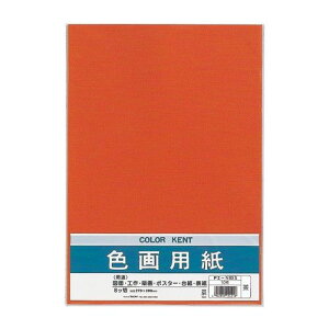 色画用紙 N834 ちゃ Pエ-N83S マルアイ