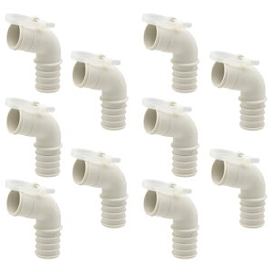 洗濯機排水トラップ用エルボ GA-LF047 10コ GAONA