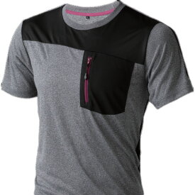 ドライカチオンTシャツ 半袖 杢グレー 3Lサイズ DCM