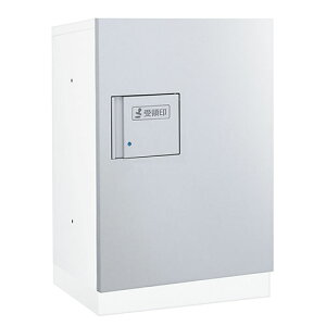 集合住宅用 宅配ボックス 機械式プッシュボタン錠 TBX-F1型 TBX-F1N-WM 本体:ホワイト 扉:シルバーメタリック H540 1ボックス 捺印装置付き ダイケン