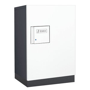 集合住宅用 宅配ボックス 機械式プッシュボタン錠 TBX-F1型 TBX-F1N-GW 本体:ダークグレー 扉:ホワイト H540 1ボックス 捺印装置付き ダイケン