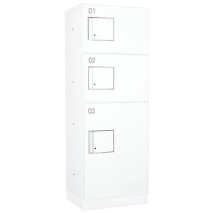 集合住宅用 宅配ボックス 機械式プッシュボタン錠 TBX-F2型 捺印無し TBX-F2SS-WW ダイケン