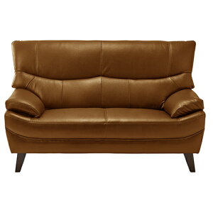 ハイバックソファ ハミルトン 本革仕様 背もたれ脱着式 250864 キャメル 2人掛け 関家具