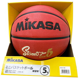 バスケットボール5号球 BB534C‐RBBK 5号球 MIKASA