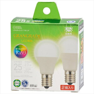 LEDd E17 25` F 2 LDA2N-G-E17 RA 2P OHM
