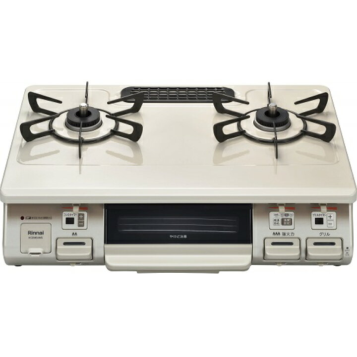 楽天市場】水無し温調付きガステーブル KGDM64MSR-LP 右高火力 LPガス 