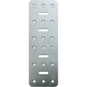 2x4サポート ユニクロメッキ 帯金物 24S82 シルバー TRUSCO