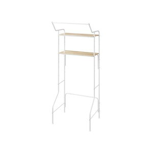 スタイルランドリーラック ハンガーバー付き HSLR-695R ホワイト 695×526×1800mm アイリスオーヤマ