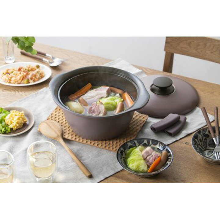 楽天市場】無加水鍋 24cm MKS-24 メルティピンク 24cm アイリス 