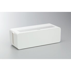 テーブルタップボックス #4832 ホワイト L イノマタ化学 テーブルタップ コード タップ 収納 スッキリ ボックス