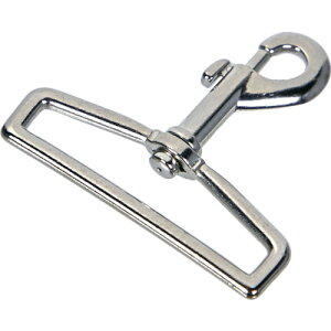 ニッケルメッキ スイベルベルトナスカン ベルト幅50mm SEB50 TRUSCO 建築金物 荷役金具