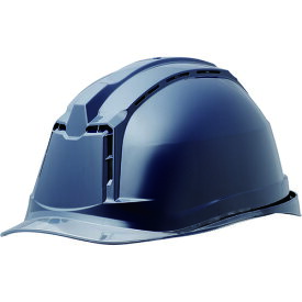 ハイスペックモデル ネイビー/スモーク SC19PCLVRA3ALPHANVS ミドリ安全 ヘルメット・軽作業帽 透明バイザーヘルメット