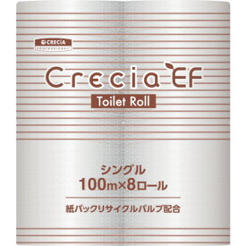 EFトイレットロール100m シングル 10123 クレシア クレシア 業務用製品 トイレ用品