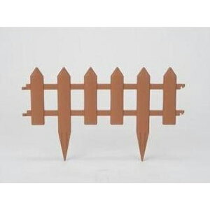 ボーダーフェンス エコブラウン 60W アイカ 園芸用品 ガーデニング ガーデニング用品 ガーデンフェンス 花壇