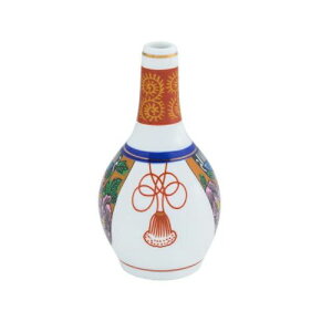 錦神酒トックリ 5寸 玉型 神棚の里 神棚 神具 陶器 御神酒 トックリ 瓶子 酒 お供え