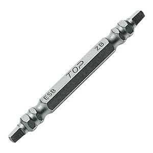 電動ドリル用四角ビット ESB-3.0P-65 SQ2X65mm TOP 先端工具 インパクト ソケット ビット チャック
