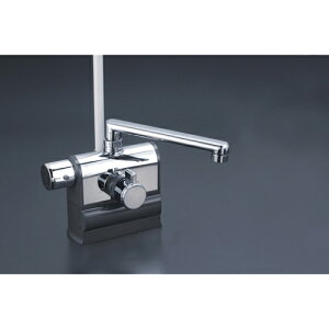 デッキ形サーモスタット式シャワー ワンストップシャワー付(撥水) KF3008LS2HS KVK 水栓 水道用品 浴室用品 住宅設備 デッキサーモ サーモスタット