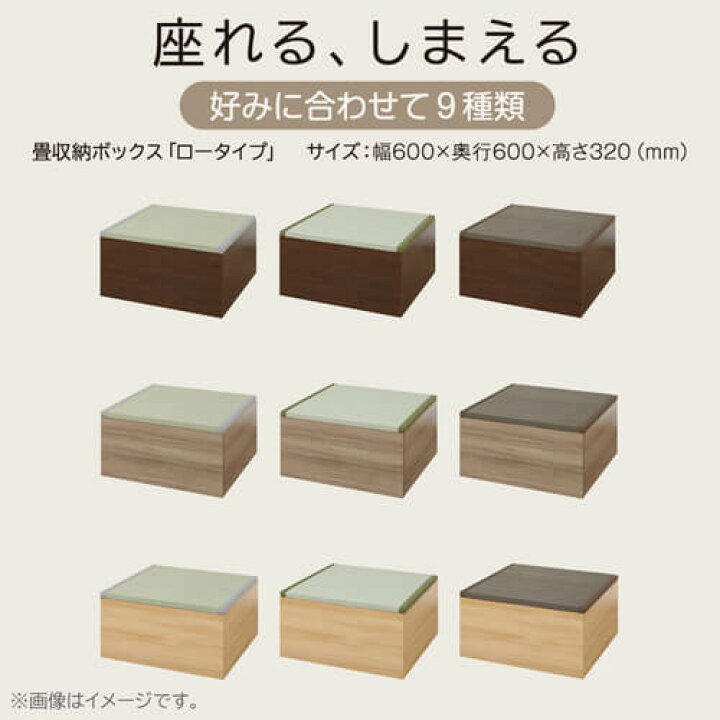 楽天市場】畳収納ボックス 大島屋 小上がり畳 ユニット畳 収納付き畳 