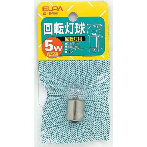 ]p G-34H 12V/5W ELPA E15 15 5w ] d d ELPA