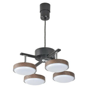 LED4灯ペンダント LT-YLP4RC-K OHM LED 4灯 ペンダント 照明 リモコン