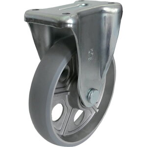 プレート式 固定 キャスター アルティメットウレタン 車輪径100mm PMタイプ PMR100AUU ユーエイ キャスター プレート式ウレタン車