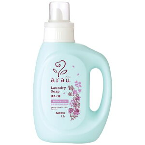 Nアラウ洗たく用せっけんゼラニウム 1.2L アラウ せっけん 自然派