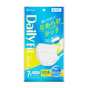 DAILY FIT MASK Ȃ߂炩^b` zCg 7 PK-DH7MW ӂ 165×90mm ACXI[} }XN tcE  ӂ j  _炩