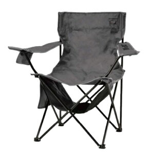 棚モック付 アームチェア グレー UC-1707 キャプテンスタッグ 軽量 コンパクト DCM限定