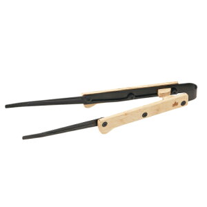 折りたたみトング 81285043 ロゴス コンパクトサイズ スリム形状 メスキット収納可 木製ハンドル突起