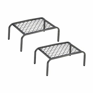 アイアンプランタースタンド「TWILL」(ツイル) 小サイズ 2個組 TW004-2P-GRY グレー 小 住まいスタイル リビング 室内 北欧 スタンド 鉢置き 観葉植物 シンプル モダン おしゃれ ガーデン ラック
