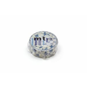 mt ex 15mm×7m Flower dark blue R JC }XLOAe[vAfR[VAAJtA