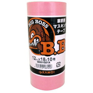 BIG BOSS ԗhp}XLOe[v 12mm×18m 10pbN JH }XLO { yCg h V[O R[LO \    V  [Ă