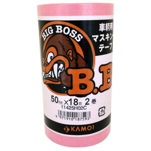 BIG BOSS ԗhp}XLOe[v 50mm×18m 2pbN JH }XLO { yCg h V[O R[LO \    V  [Ă