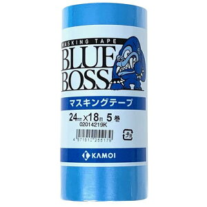 BLUE BOSS ԗhp}XLOe[v 24mm×18m 5pbN JH }XLO { yCg h V[O R[LO \    V  [Ă